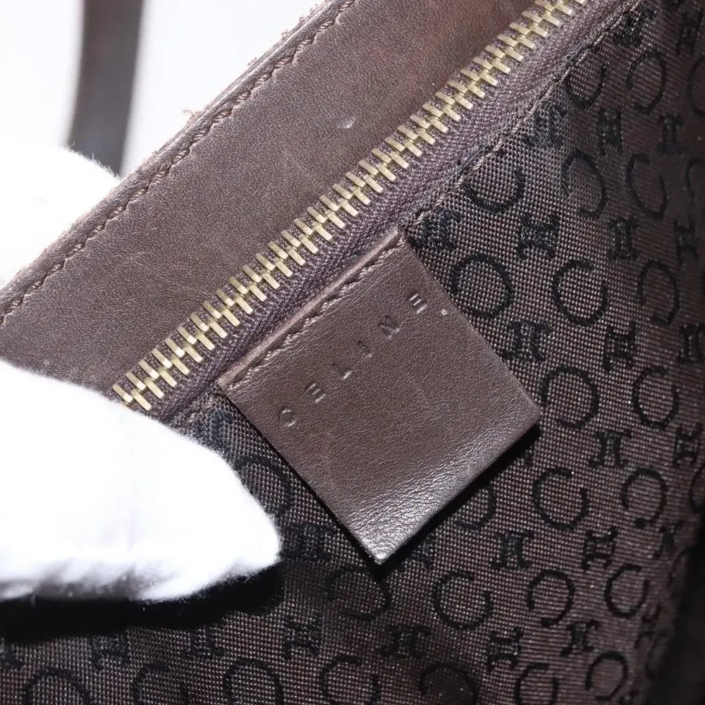 Celine C Macadam Tote White